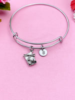 Silver Sushi Charm Bracelet, N478A