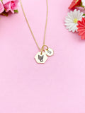 Gold Scorpio Charm Necklace, Scorpion, N3725