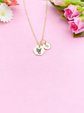 Gold Scorpio Charm Necklace, Scorpion, N3725