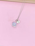 Silver Forget Me Not Charm Necklace, N5771S