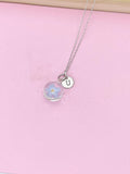 Silver Forget Me Not Charm Necklace, N5771S