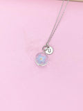 Silver Forget Me Not Charm Necklace, N5771S