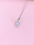 Silver Forget Me Not Charm Necklace, N5771S