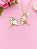 Gold Manta Ray Charm Necklace, Ocean Sea Jewelry, N6003