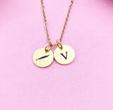 Gold or Silver Oboe Charm Necklace Music Instrument School Marching Band Gifts, D431