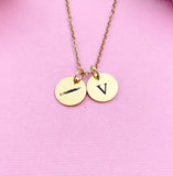 Gold or Silver Oboe Charm Necklace Music Instrument School Marching Band Gifts, D508A