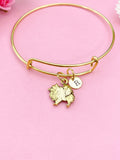 Pomeranian Bracelet, Gold Dog Breed Pomeranian Charm Bangle, Pomeranian Charm, Pom Charm, Pet Gift, N980