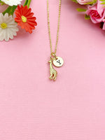 Gold Giraffe Charm Necklace, N6029