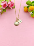 Gold Shell Charm Necklace, N6043