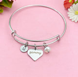 Silver Gammy Charm Bracelet, N1724