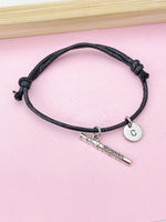 Silver flute Charm Bracelet, N1381Z