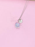 Silver Forget Me Not Charm Necklace, N5771S