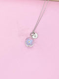 Silver Forget Me Not Charm Necklace, N5771S