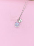 Silver Forget Me Not Charm Necklace, N5771S