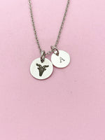Silver or Gold Capricorn Sea Goat Charm Necklace, D488