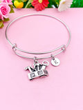 Tools Box Charm Silver Bracelet, N693