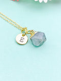 Labradorite Necklace, Natural Gemstone Jewelry N2807