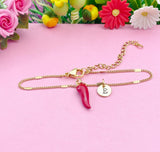 Red Chili Charm Gold Bracelet, N1697C