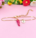 Red Chili Charm Gold Bracelet, N1697C