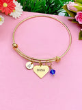 Nina Charm Gold Bracelet, N3109