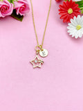 Shooting Star Charm Necklace, Asteroid, Meteor, N4131