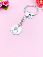 Tennis Coach Keychain, Gifts for Tennis Coach, D103