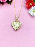 Heart Locket Necklace, N4221