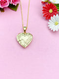Heart Locket Necklace, N4221