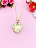 Heart Locket Necklace, N4221