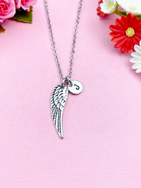 Guardian Angel Necklace, Angle Wing, N3267