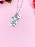 Fries Charm Silver Necklace Gift, N1516C