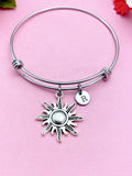 Sun Bracelet, Sun Charm, Sun Jewelry Gift, N4593