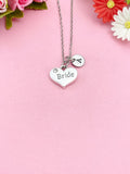 Bride Charm Silver Necklace, N6079A