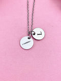 Oboe Charm Necklace Music Instrument School Marching Band Gifts Idea, D508