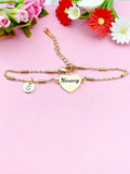 Ninang Bracelet, Gold Ninang Bracelet, Ninang Godmother Jewelry, Ninang Gift, D276A