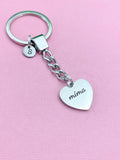 Mima Heart Keychain, Christmas Gifts for Mima, D090