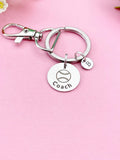 Softball Coach Keychain, Christmas Gifts for Softball Coach, D131