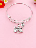Circus Tent Charm Bracelet, Summer, Festival, Fair, N1949