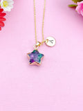 Ruby in Zoisite Necklace, Natural Gemstone Jewelry N4273