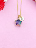 Ruby in Zoisite Necklace, Natural Gemstone Jewelry N4273