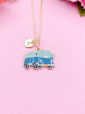 Bus Van Car Charm Necklace, N1715