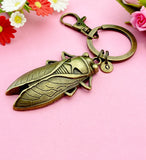 Cicada Charm Keychain, Insect, Bug, N1922