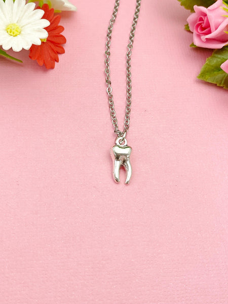 Tooth Necklace, Dentist Gifts, N3643