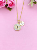 Evil Eye Charm Necklace,