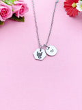 Scorpio Scorpion Charm Necklace, Silver Necklace, D522