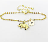 Pig Charm Bracelet, N1504A