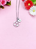 Soccer Charm Necklace, Silver or Gold, N5807