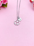 Soccer Charm Necklace, Silver or Gold, N5807