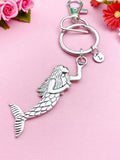 Mermaid Charm Keychain, N1957