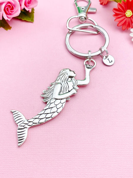 Mermaid Charm Keychain, N1957
